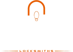 Alexius Denver's Locksmith White Footer Logo